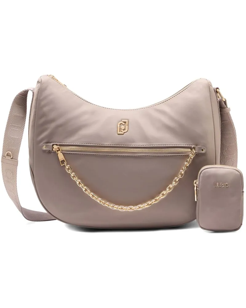 Liu Jo Schultertasche mit Kettendetail - Rosa Rosa