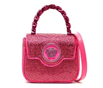 La Medusa crystal-embellished mini bag - Rosa
