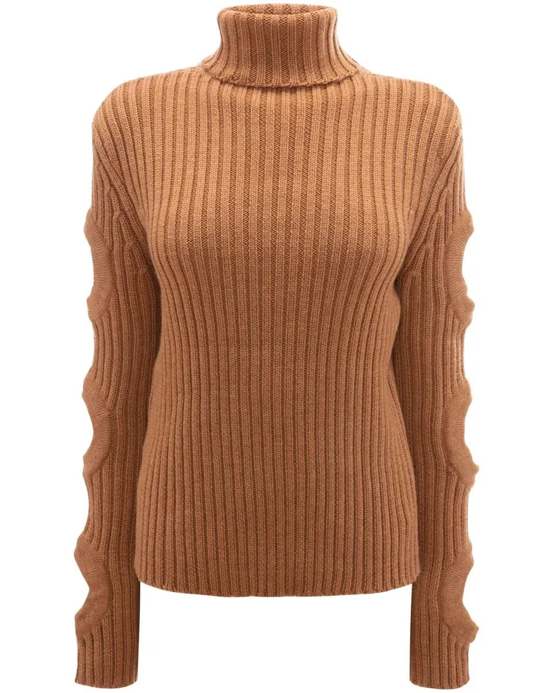 J.W.Anderson Pullover mit Cut-Out - Braun Braun