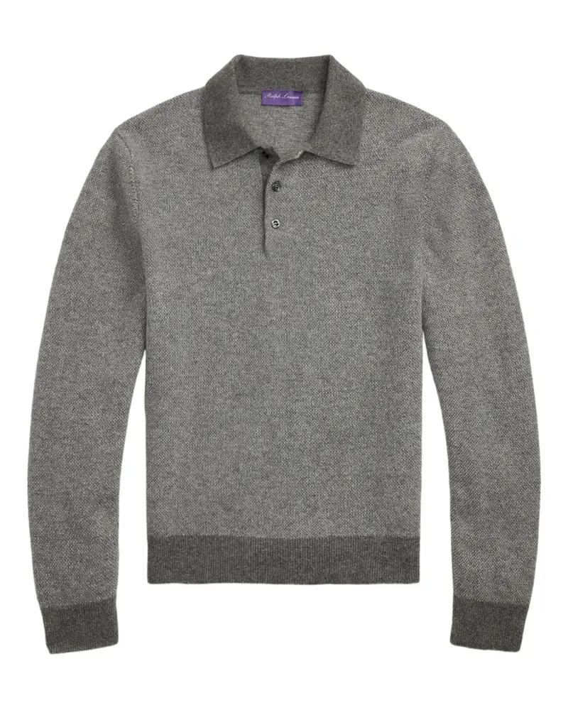 Ralph Lauren Poloshirt aus Kaschmir - Grau Grau