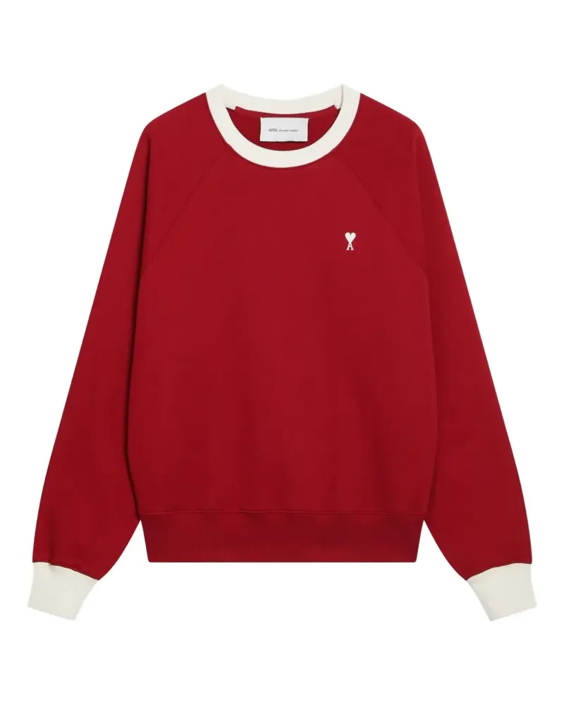 AMI Paris Ami de Coeur raglan-sleeve sweatshirt - Rot Rot