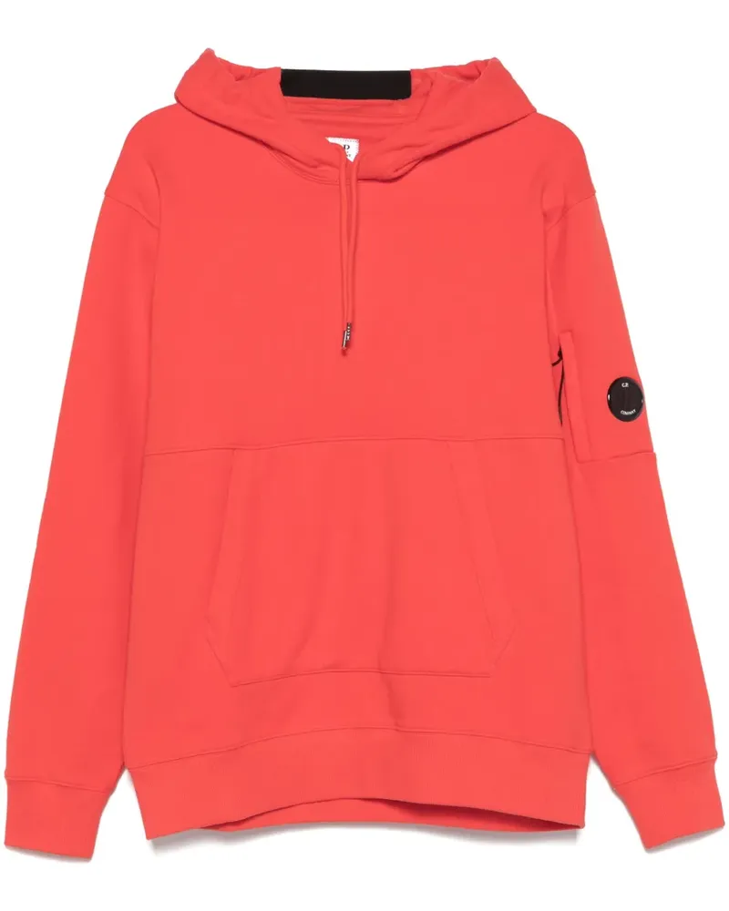 C.P. Company Hoodie mit Linsen-Detail - Rot Rot