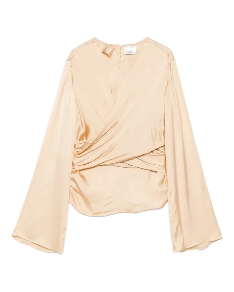 Isabel Marant Neame crossover-detail blouse - Nude Nude
