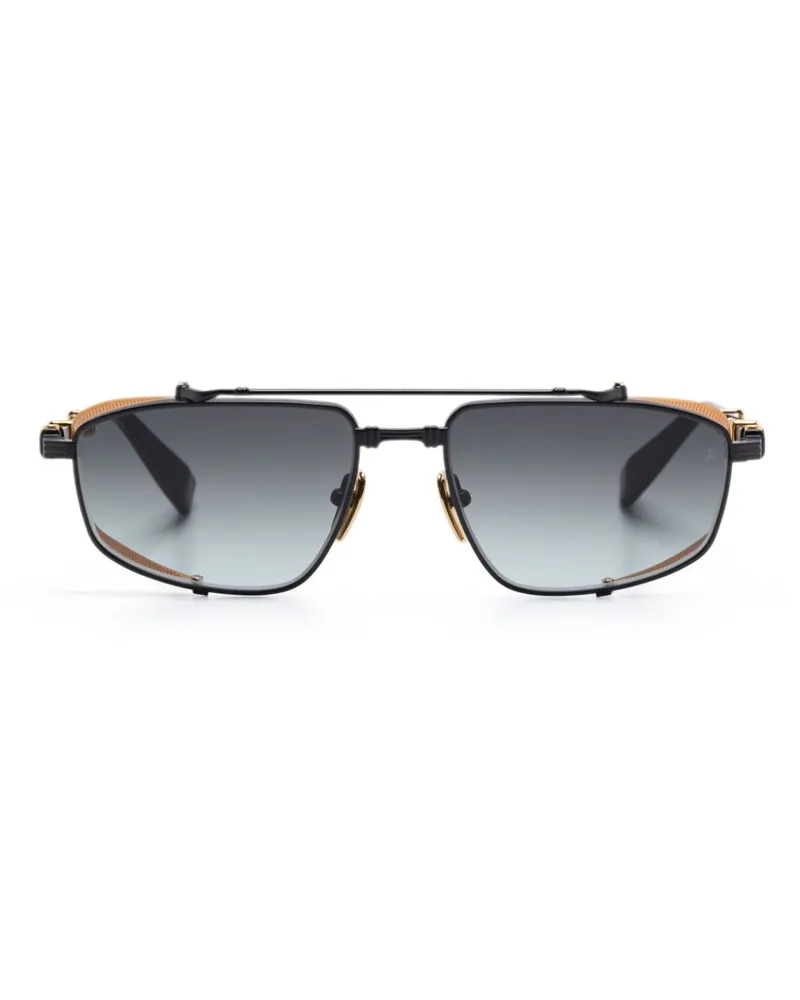 Balmain Brigade V Sonnenbrille - Schwarz Schwarz