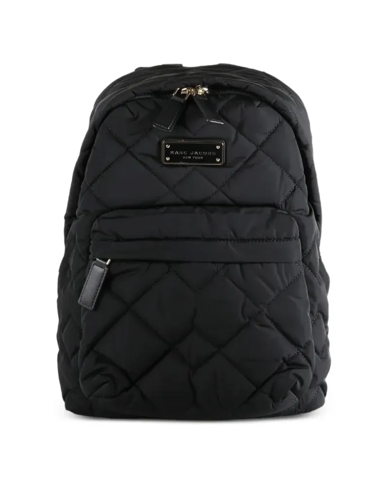 Marc Jacobs Gesteppter Rucksack - Schwarz Schwarz