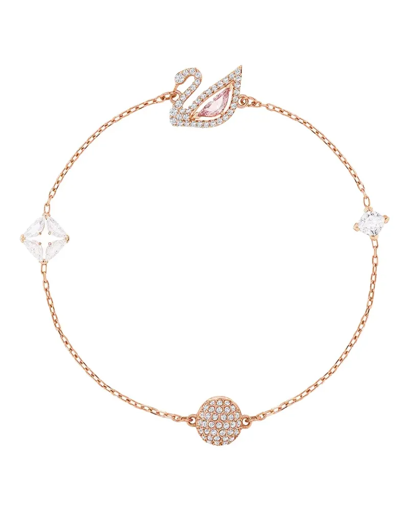Swarovski Schwan-Armband mit -Kristallen - Rosa Rosa