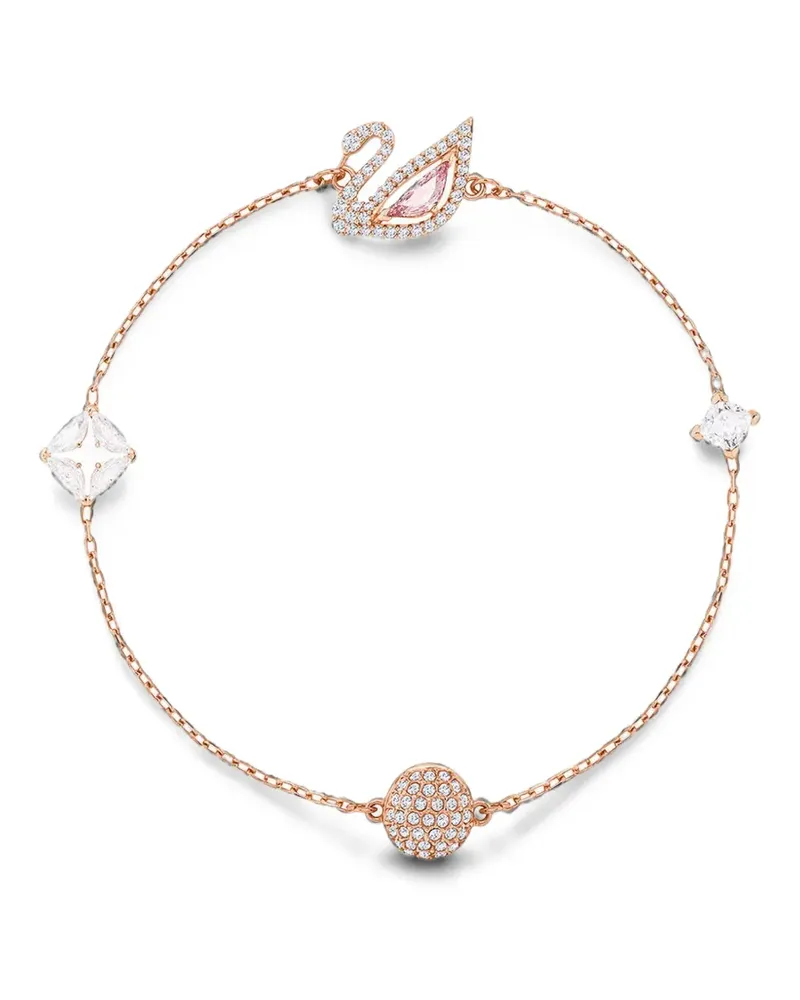 Swarovski Swan  crystal-embellished bracelet - Rosa Rosa