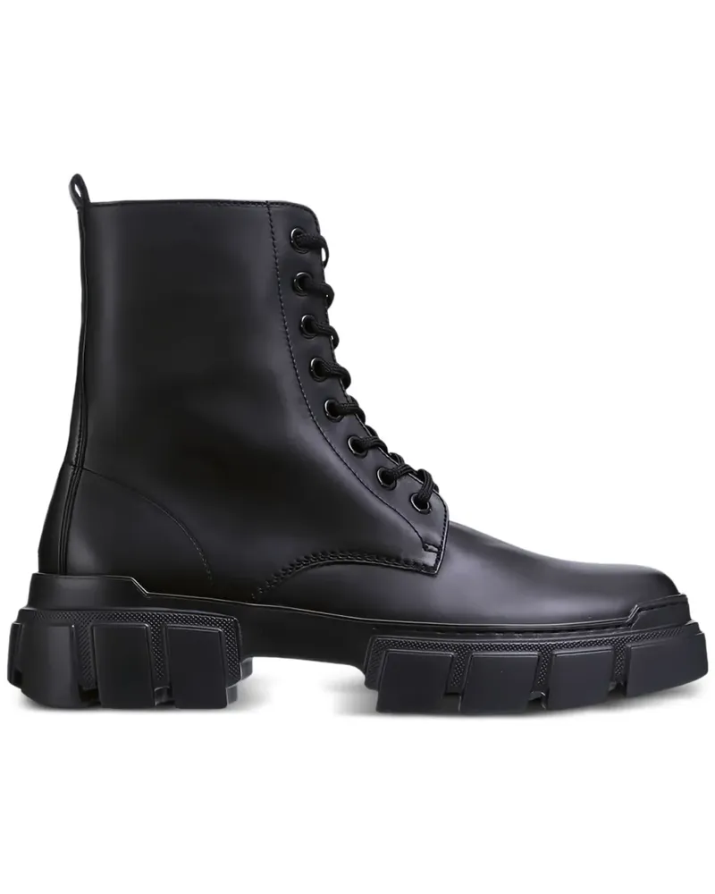 Högl Forrest Bikerstiefel mit dicker Sohle - Schwarz Schwarz