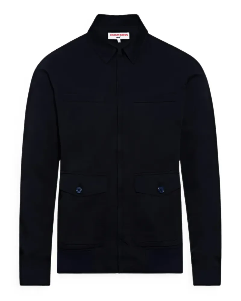 Orlebar Brown Octopussy Harrington Jacke - Blau Blau