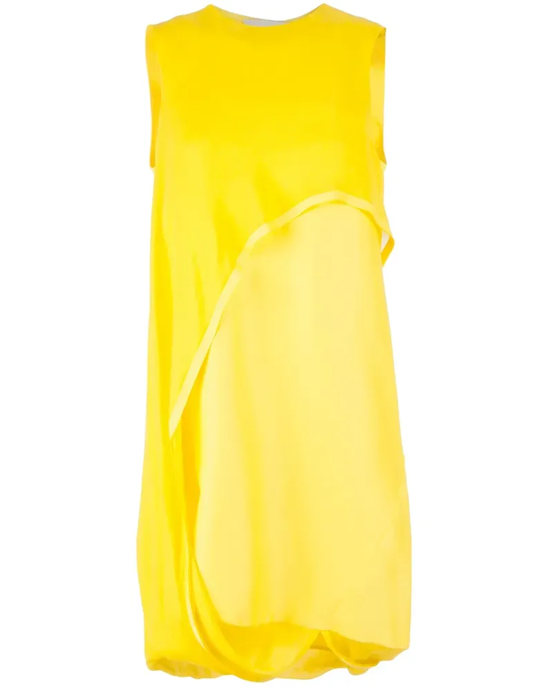 Maison Rabih Kayrouz layered panel dress - Gelb Gelb