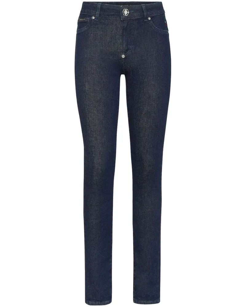Philipp Plein Klassische Skinny-Jeans - Blau Blau