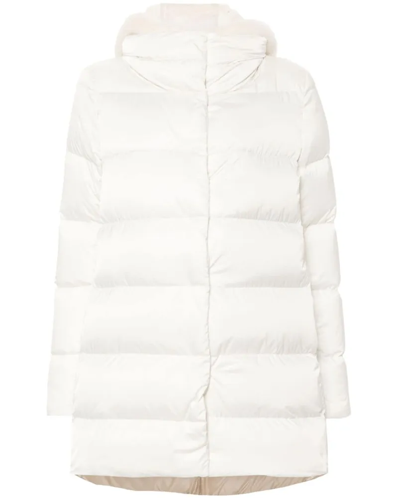 Herno Jacke im Layering-Look - Weiß Weiß