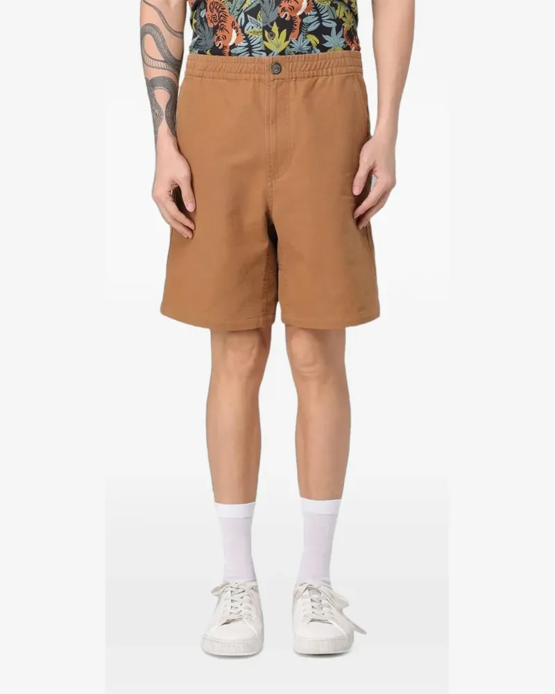 A.P.C. Shorts mit elastischem Bund - Braun Braun