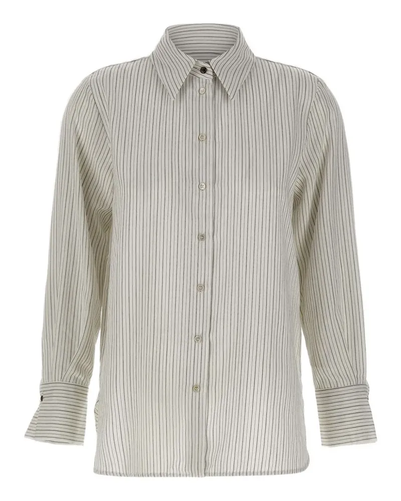 MARELLA Gestreiftes Hemd - Weiß Weiß