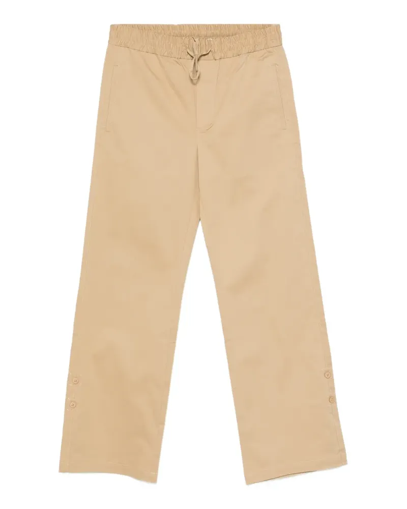 Fiorucci drawstring buttoned trousers - Nude Nude