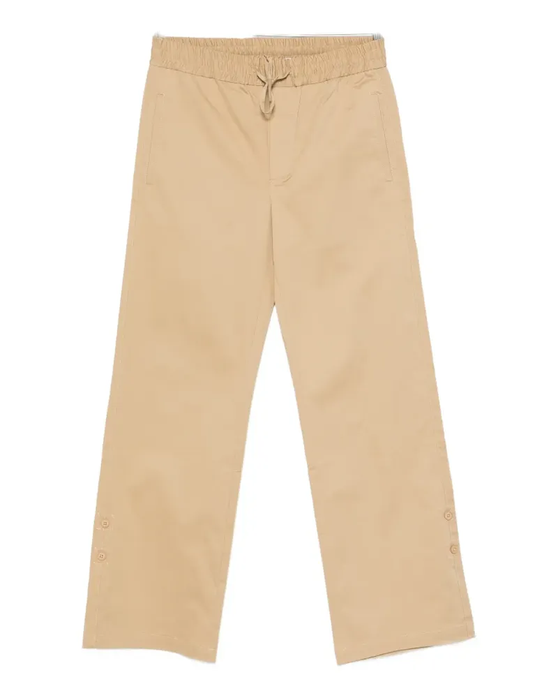 Fiorucci drawstring buttoned trousers - Nude Nude