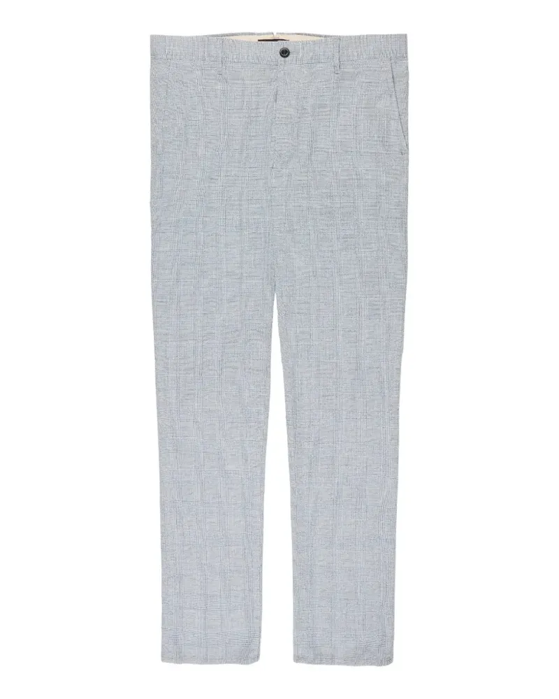 Slowear Hose mit Prince of Wales-Karo - Blau Blau