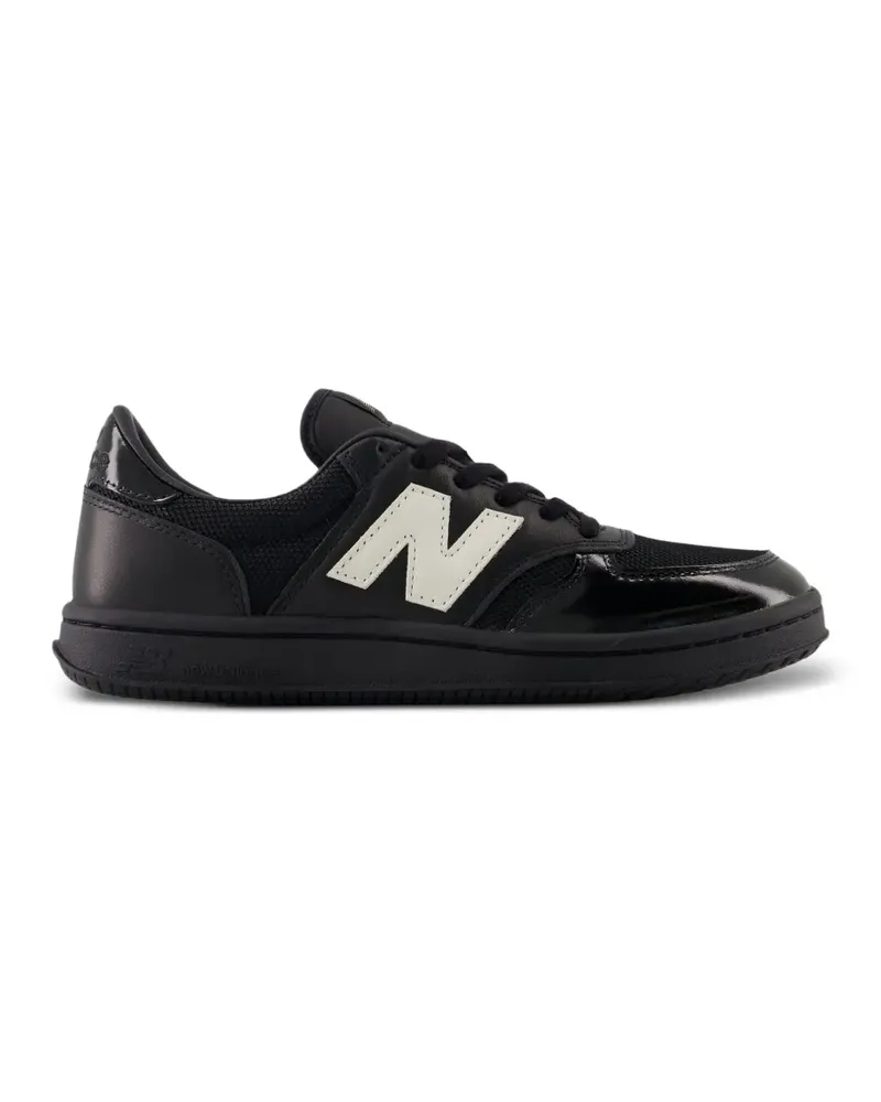 New Balance Mesh-Sneakers aus Lackleder - Schwarz Schwarz
