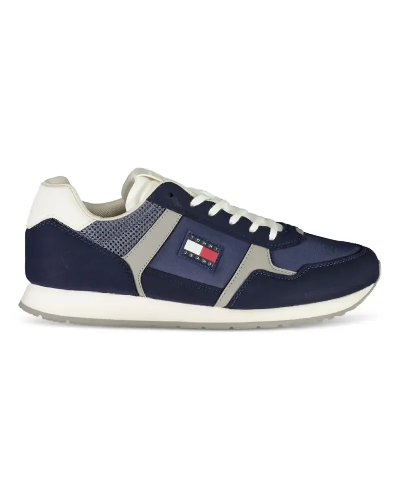 Tommy Hilfiger logo-patch sneakers - Blau Blau