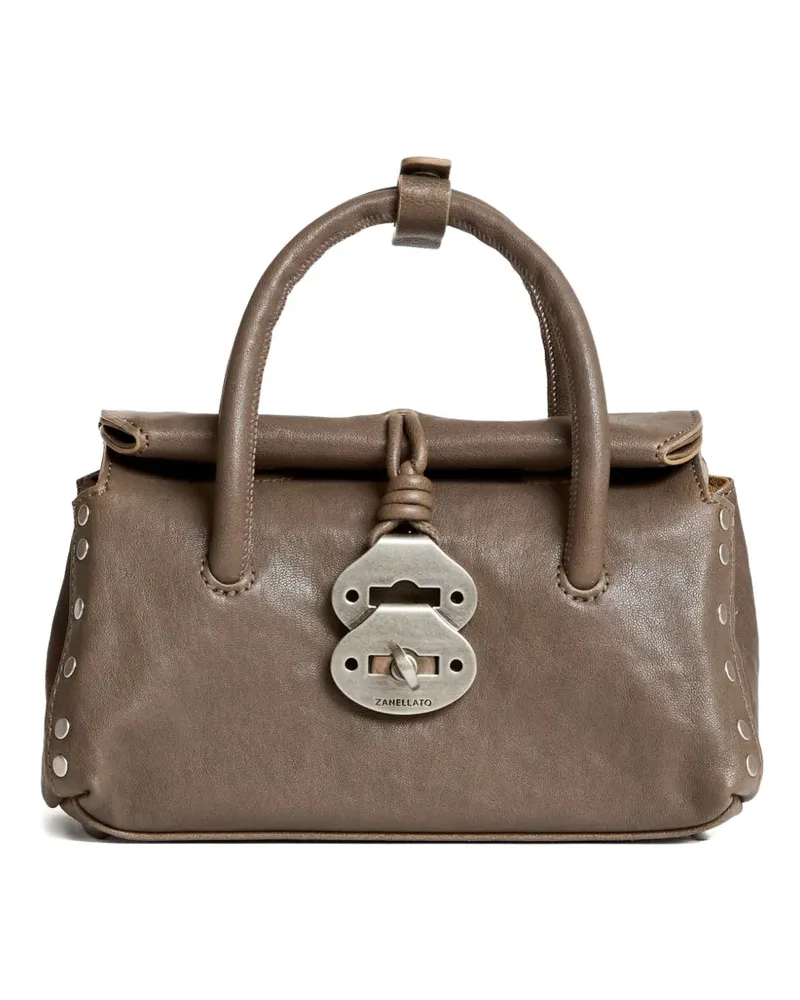 Zanellato Dotta leather small bag - Braun Braun
