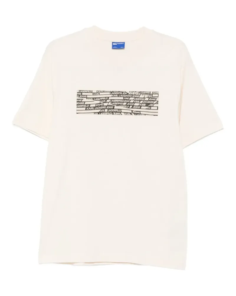 Karl Lagerfeld short-sleeveS T-shirt - Nude Nude