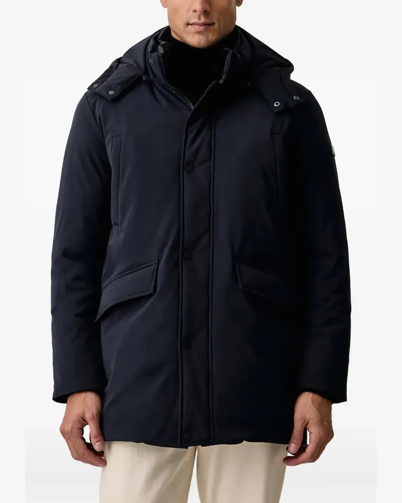 Karl Lagerfeld Jacke mit Logo-Schild - Blau Blau