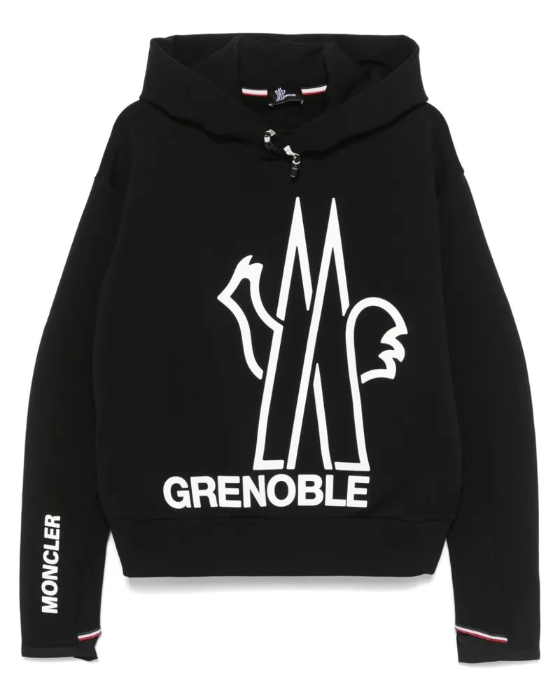 Moncler Polartec® Hoodie - Schwarz Schwarz