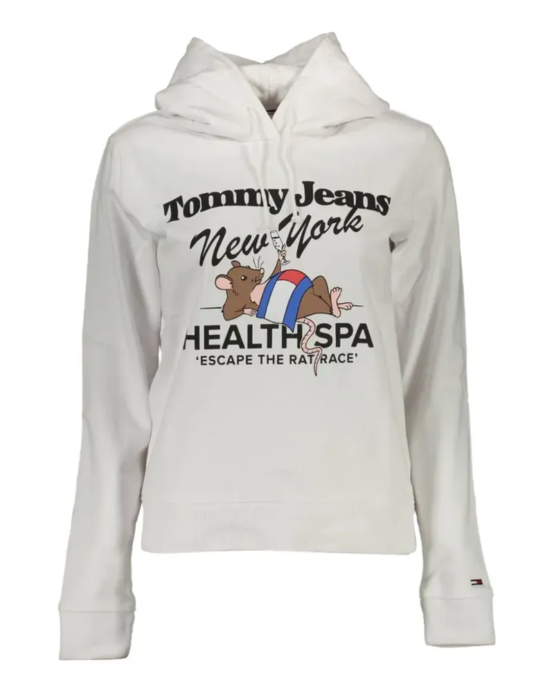 Tommy Hilfiger graphic-print hoodie - Weiß Weiß