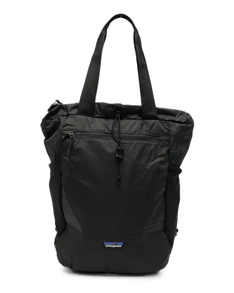 Patagonia drawstring-fastening backpack - Schwarz Schwarz