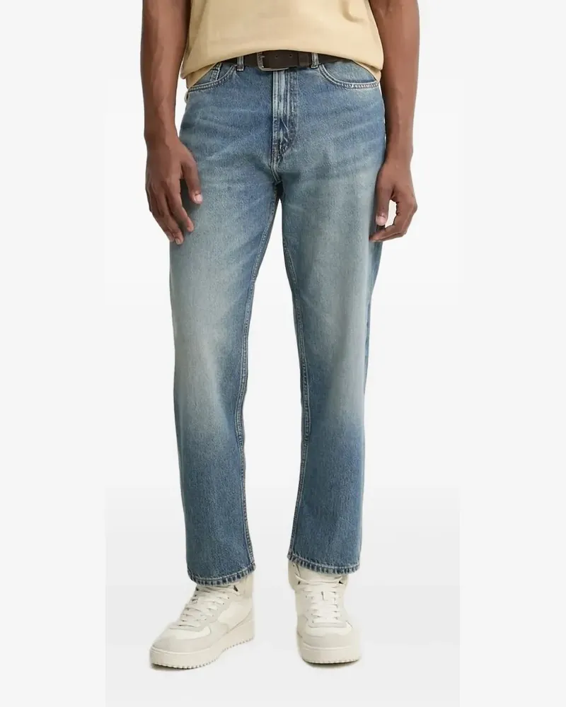 HUGO BOSS Jeans mit geradem Bein - Blau Blau