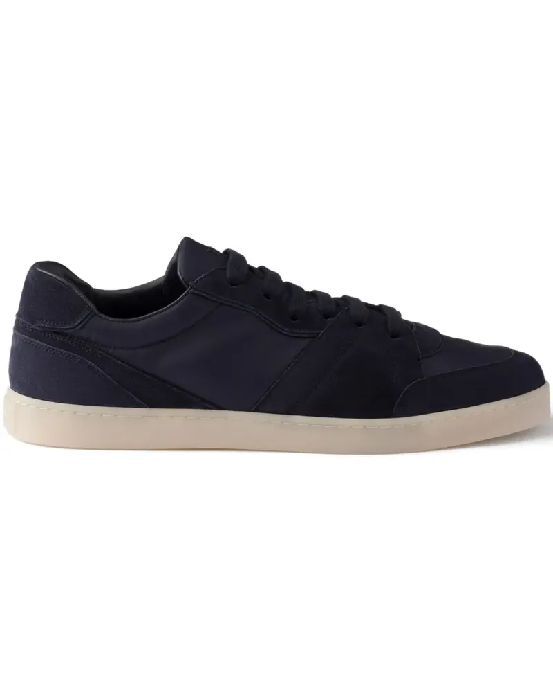 Prada Sneakers mit Wildledereinsätzen - Blau Blau