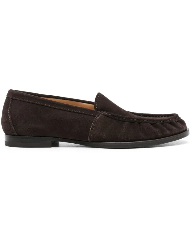 Scarosso Alain Loafer aus Wildleder - Braun Braun
