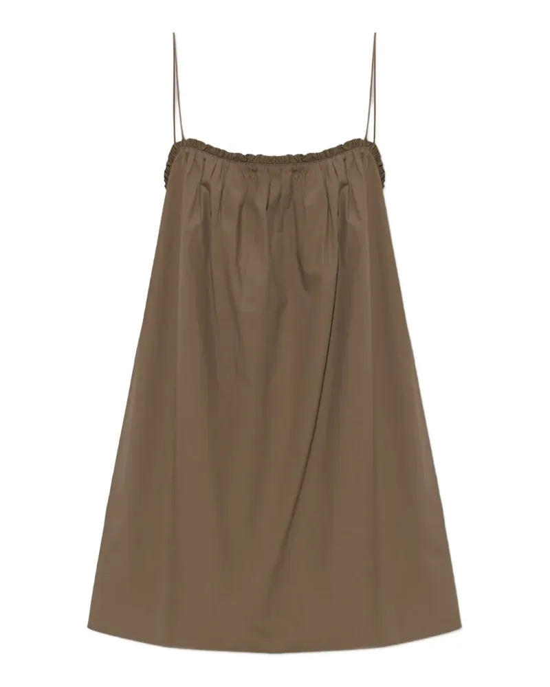 Matteau Camisole-Kleid mit Rüschenbesatz - Braun Braun