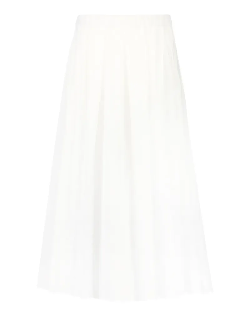 Max Mara full midi skirt - Weiß Weiß