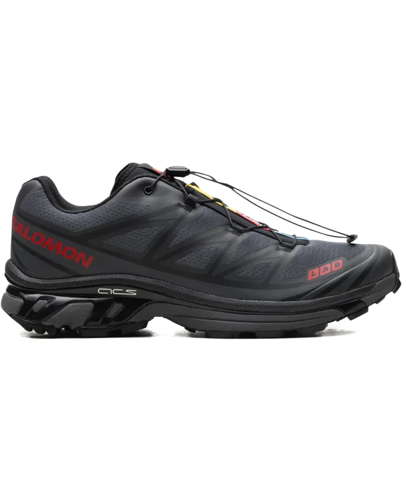 Salomon XT-6 "JJJJound - Black Fiery Red" Sneakers - Schwarz Schwarz