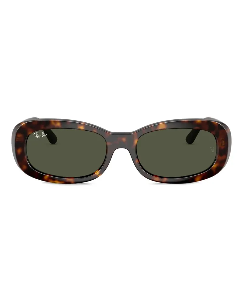 Ray Ban Ovale Sonnenbrille - Grün Grün