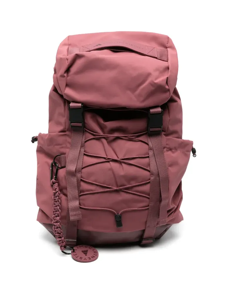 adidas logo-print backpack - Rot Rot