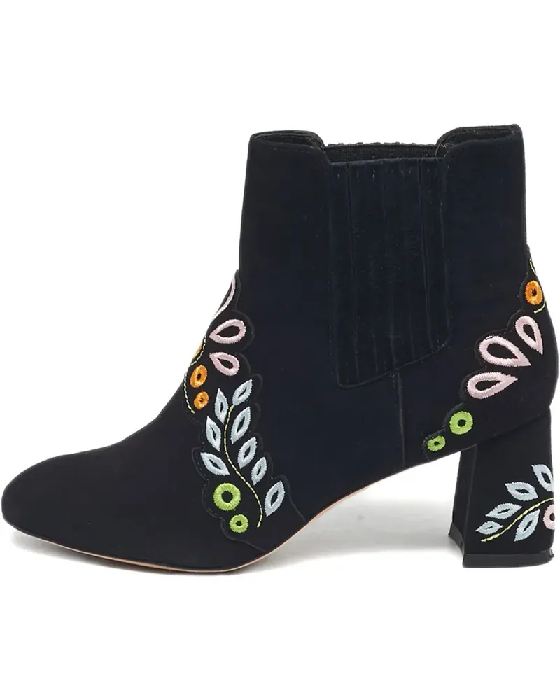Sophia Webster Liliana Stiefeletten mit Stickerei - Schwarz Schwarz