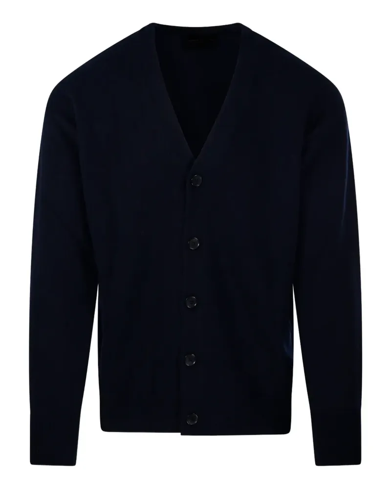 Roberto Collina Klassischer Cardigan - Blau Blau