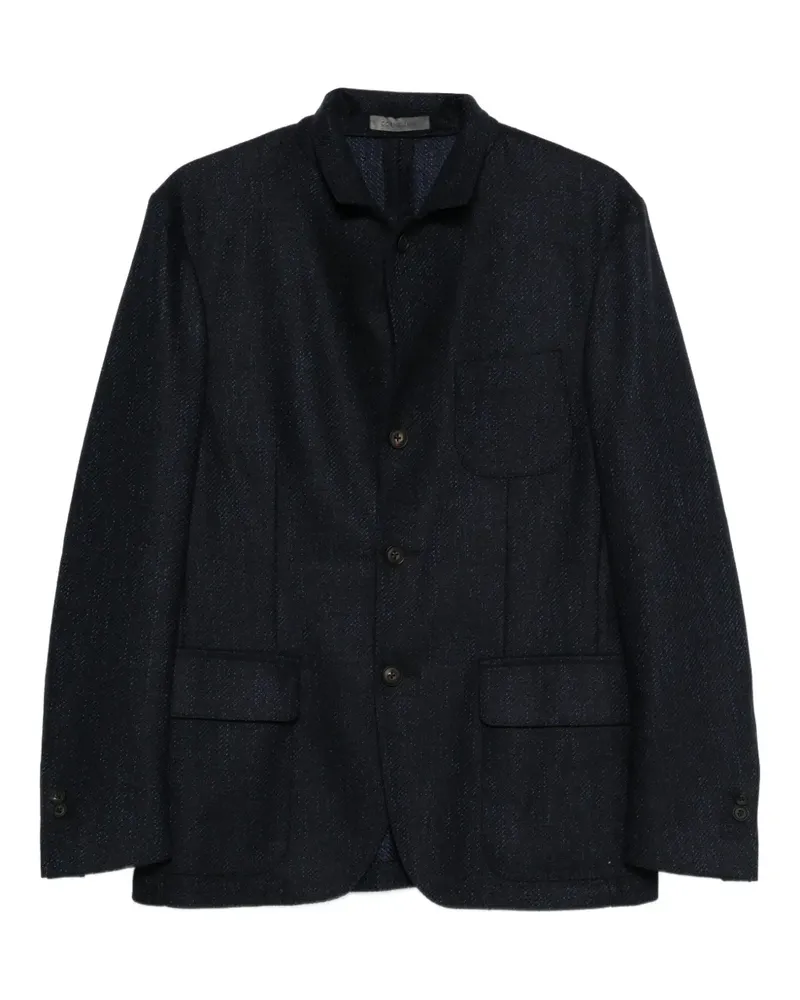 Corneliani Langärmelige Hemdjacke - Blau Blau