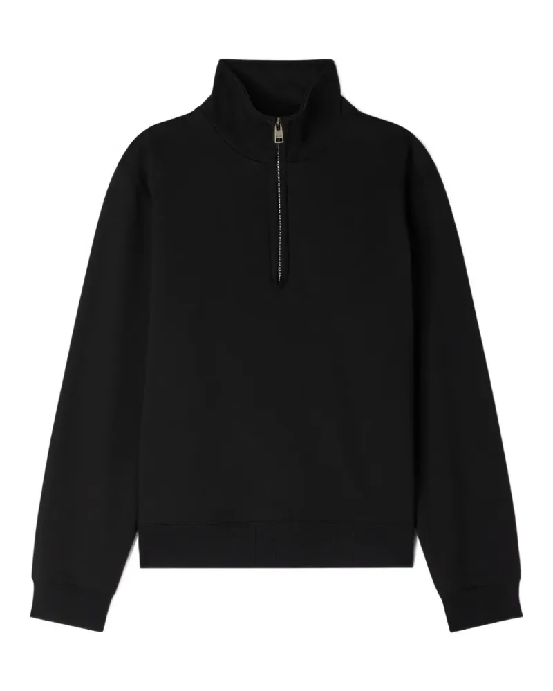 Sandro Sweatshirtjacke mit Reißverschluss - Schwarz Schwarz