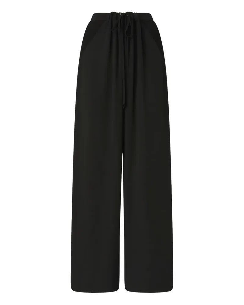 Pinko Panzerotto Hose mit Kordelzug - Schwarz Schwarz