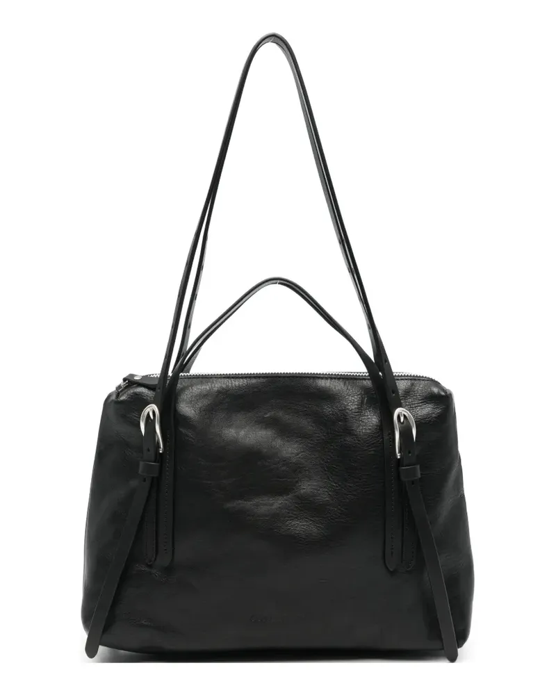Our Legacy Tote Bag mit Schnalle - Schwarz Schwarz