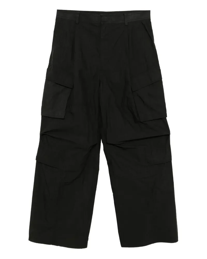 JUUN.J wide-leg cargo pants - Schwarz Schwarz