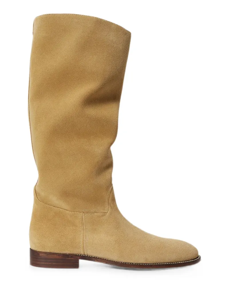 Ralph Lauren High-Top-Stiefel - Nude Nude