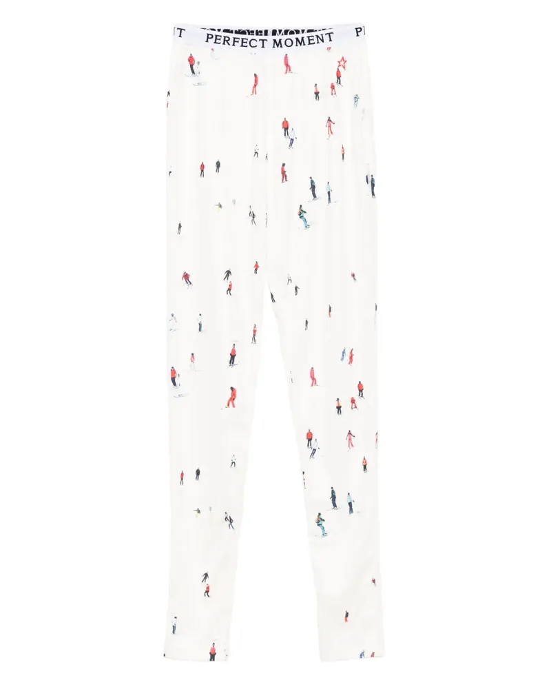 Perfect Moment Leggings mit Print - Nude Nude