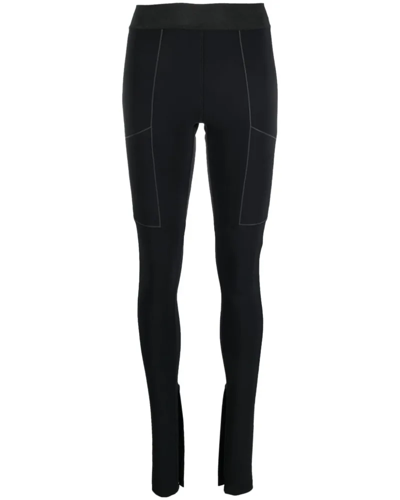 COPERNI Leggings mit Schlitzen - Schwarz Schwarz