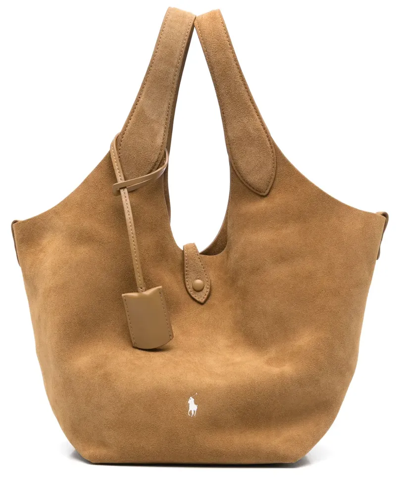 Ralph Lauren Shopper aus Wildleder - Braun Braun