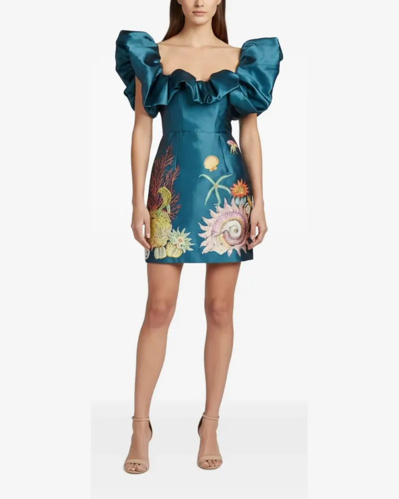 ALEMAIS Dorian midi dress - Blau Blau