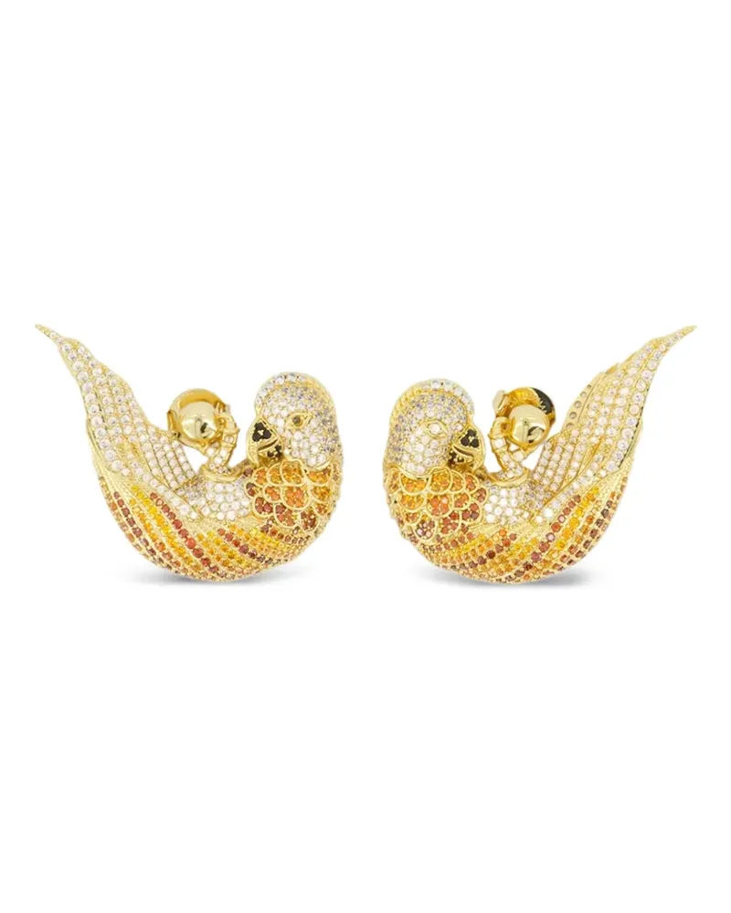 Zimmermann Plume Pavé-Nieten - Gold Gold
